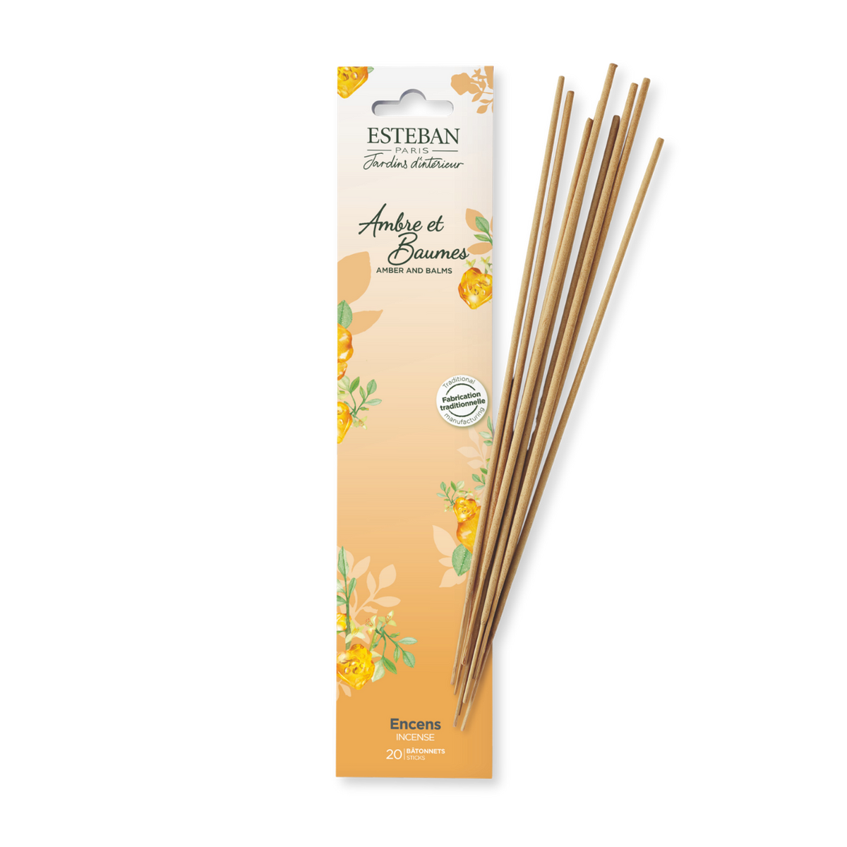 Encens indiens - Ambre & baumes