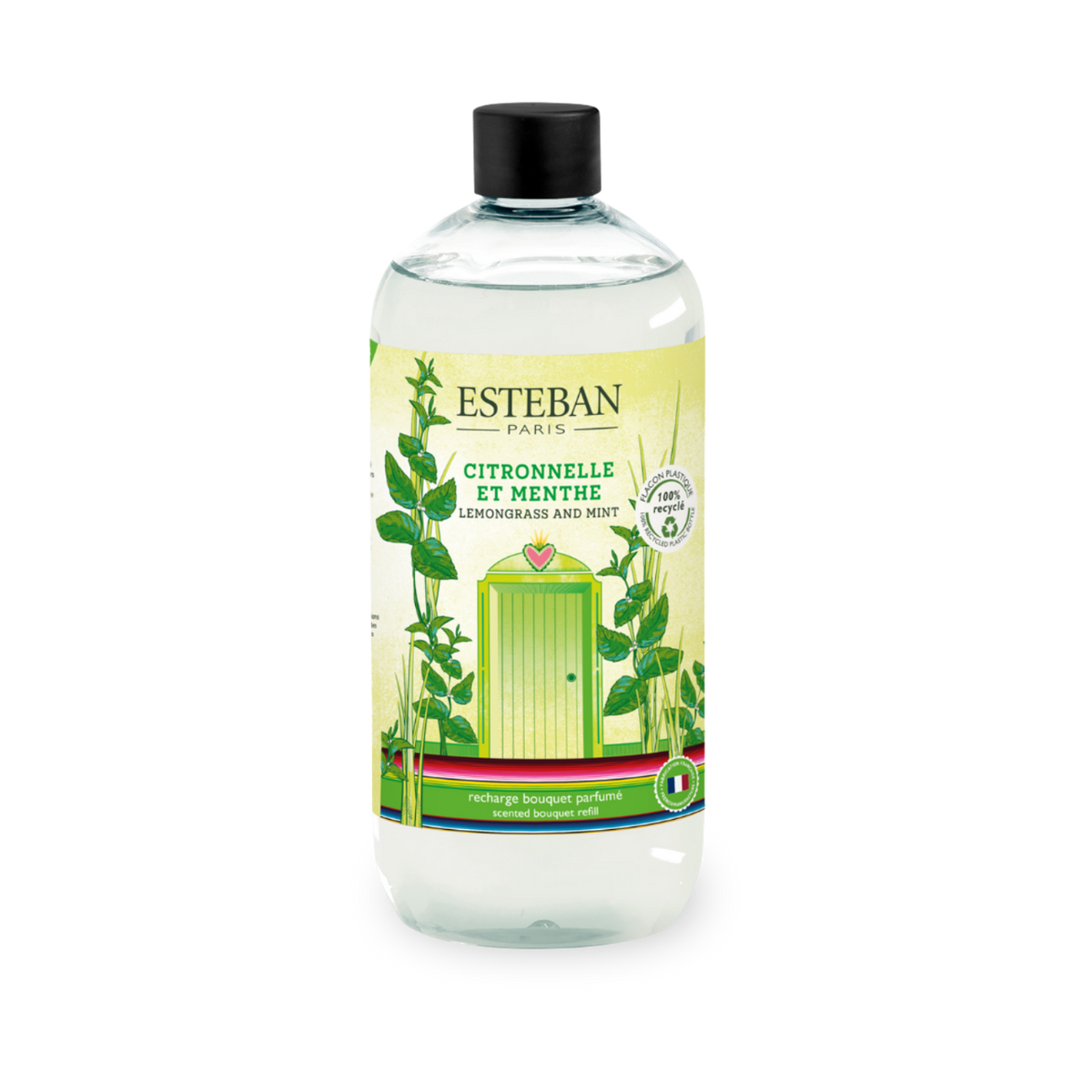 Navulling voor geurstokjes - Citronella & Munt - 500 ml