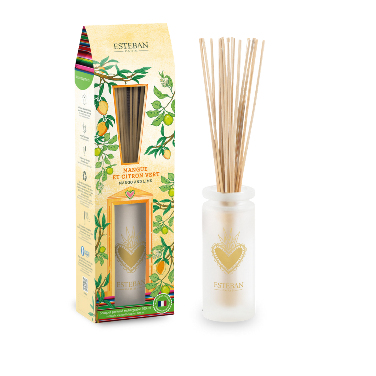 Scented Bouquet - Mango and Lime - Refillable - 100ml