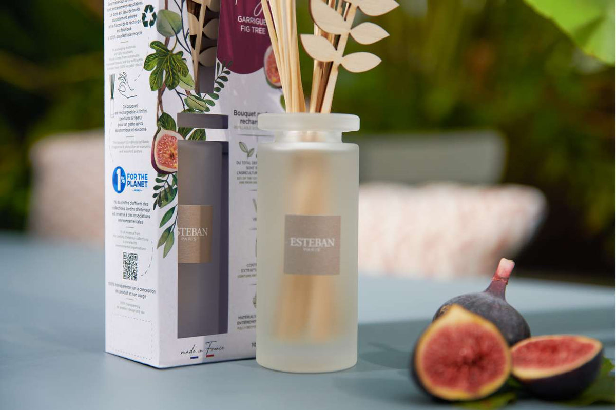 Bouquet parfumé nature - Figuier Garrigue - rechargeable - 100ml