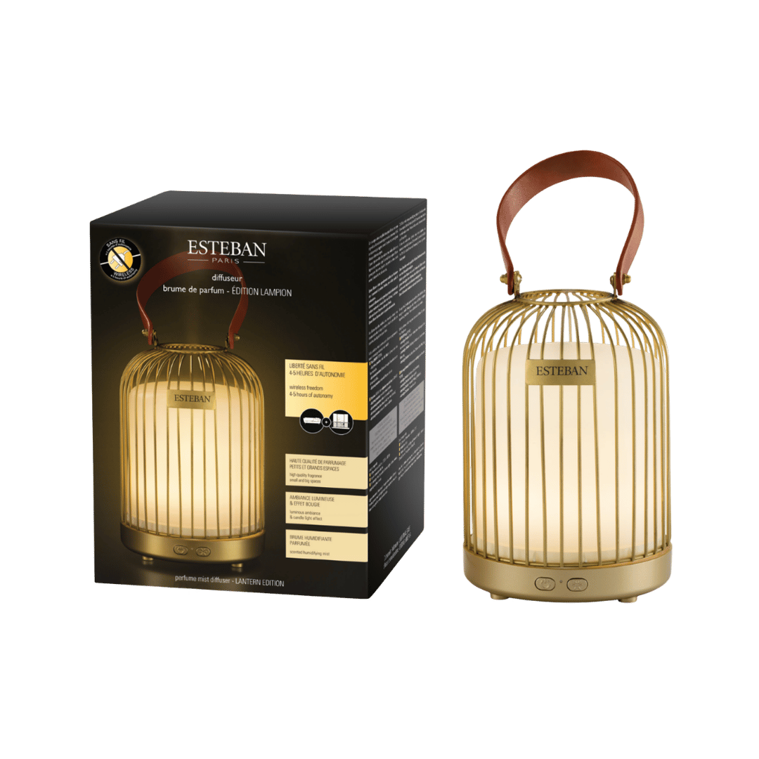 Dyfuzor mgiełki zapachowej - edycja Lampion - złoty