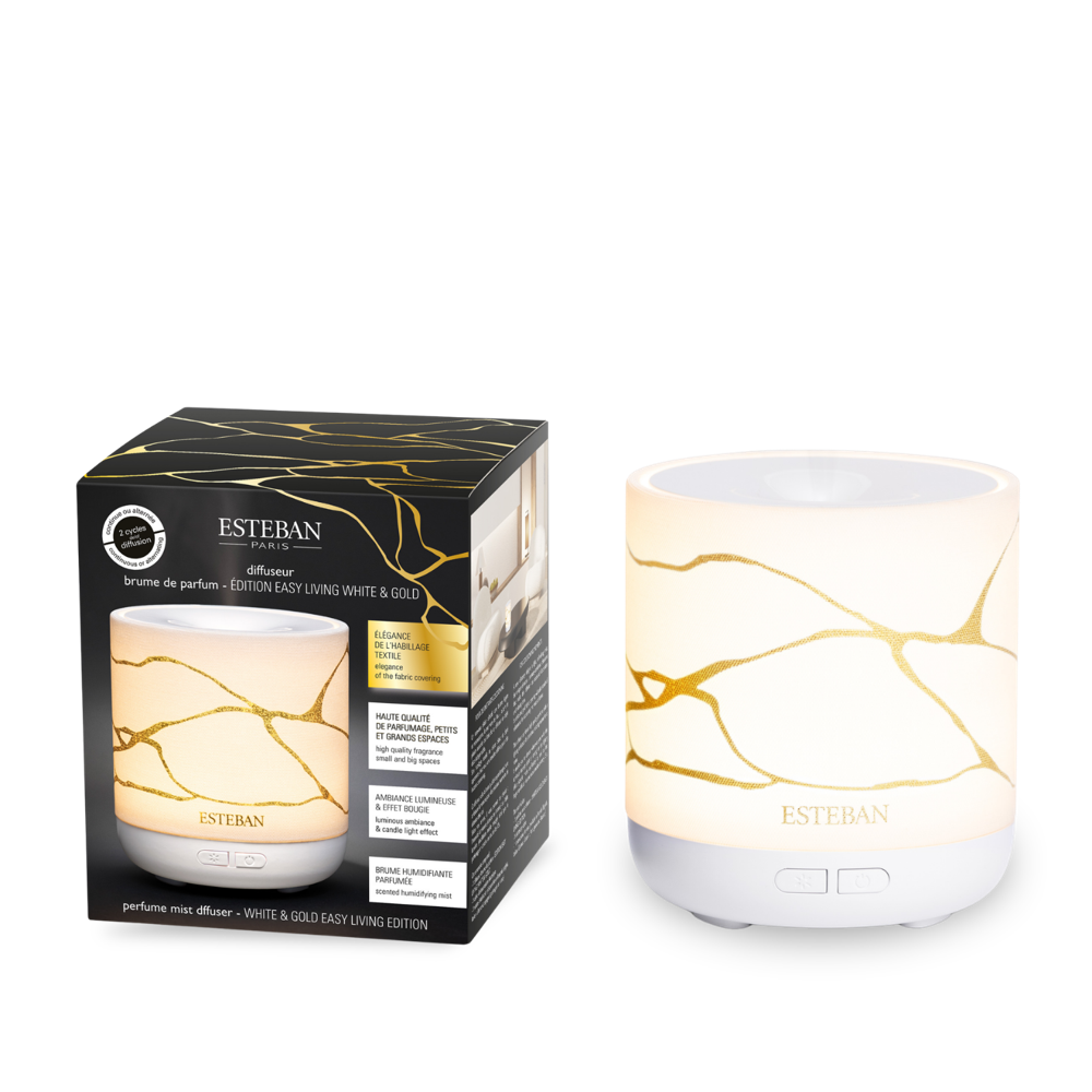 Fragrance mist diffuser - White & Gold Edition
