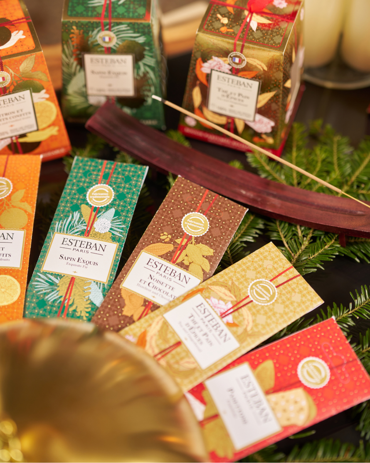 Indian Incense - Hazelnut & Chocolate - Limited Christmas Edition - 20 sticks