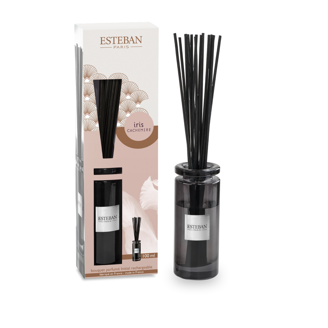 Initial Scented bouquet - Iris Cachemire - refillable - 100ml