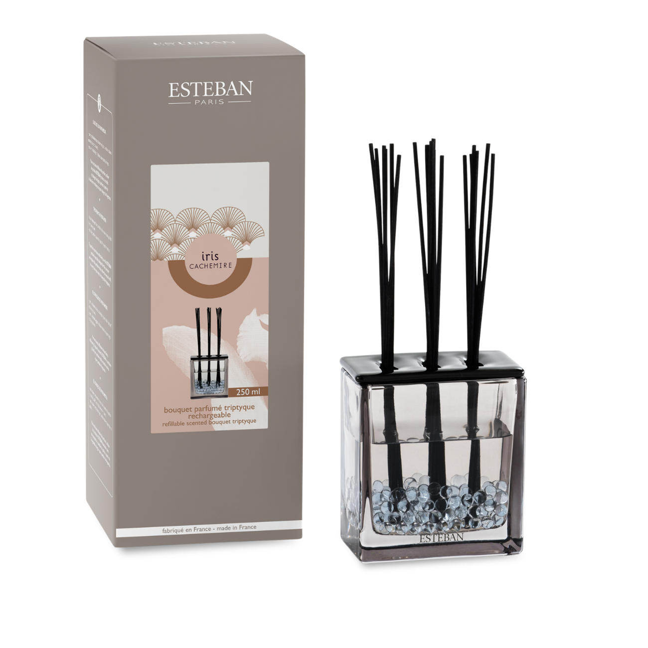 Triptych Scented bouquet - Iris Cachemire - refillable - 250ml