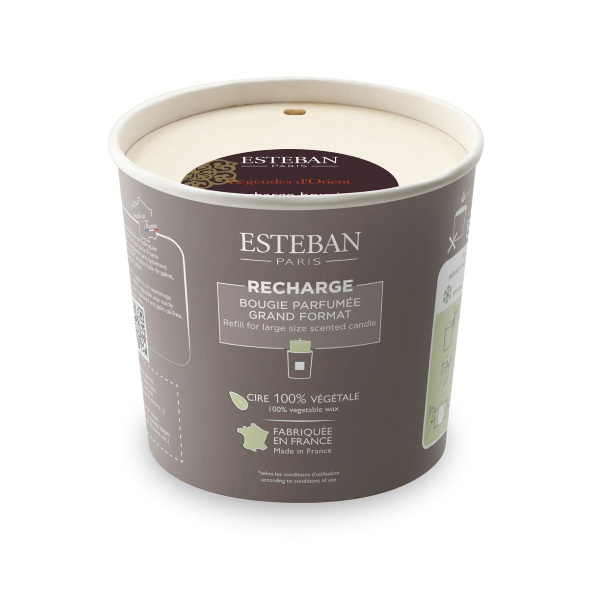 Refill for scented candle - Légendes d'Orient - 450g