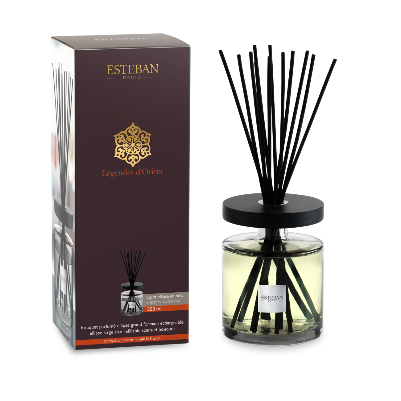 Scented bouquet ellipse - Légendes d'Orient - refillable - 500ml