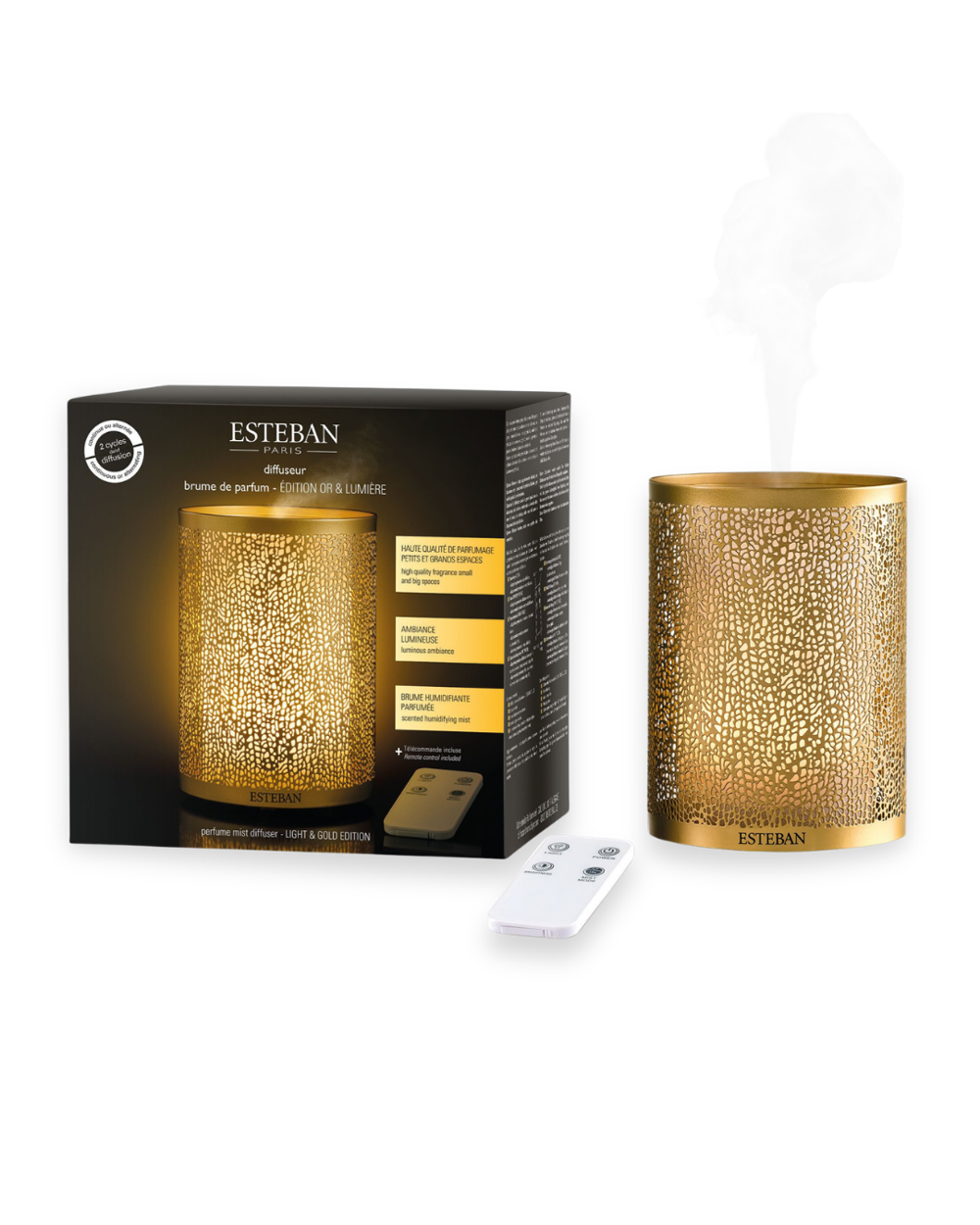 Parfumvernevelaar - Goud & licht-editie
