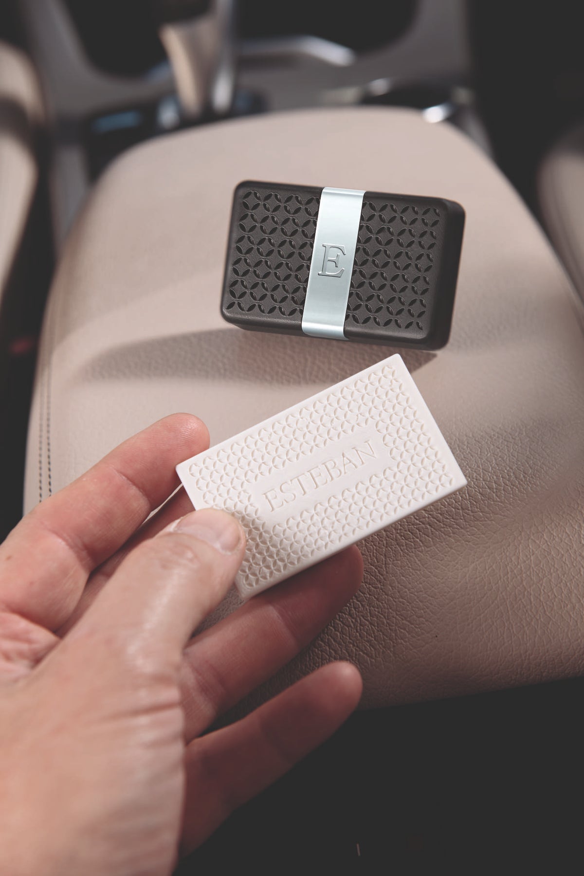 Car diffuser refill & fragrance pouch - Eau d'Amazonie