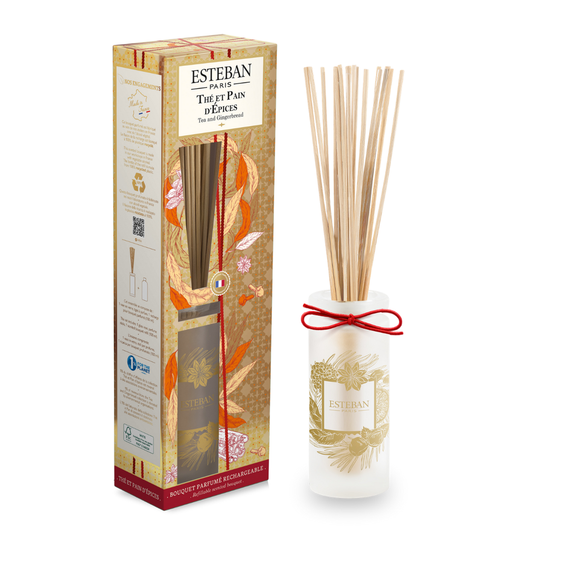 Fragrant Bouquet - Tea & Gingerbread - Limited Christmas Edition - Refillable - 100ml