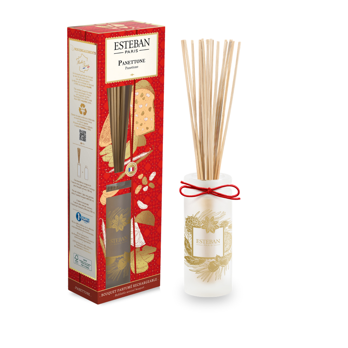 Scented Bouquet - Panettone - Limited Christmas Edition - Refillable - 100ml