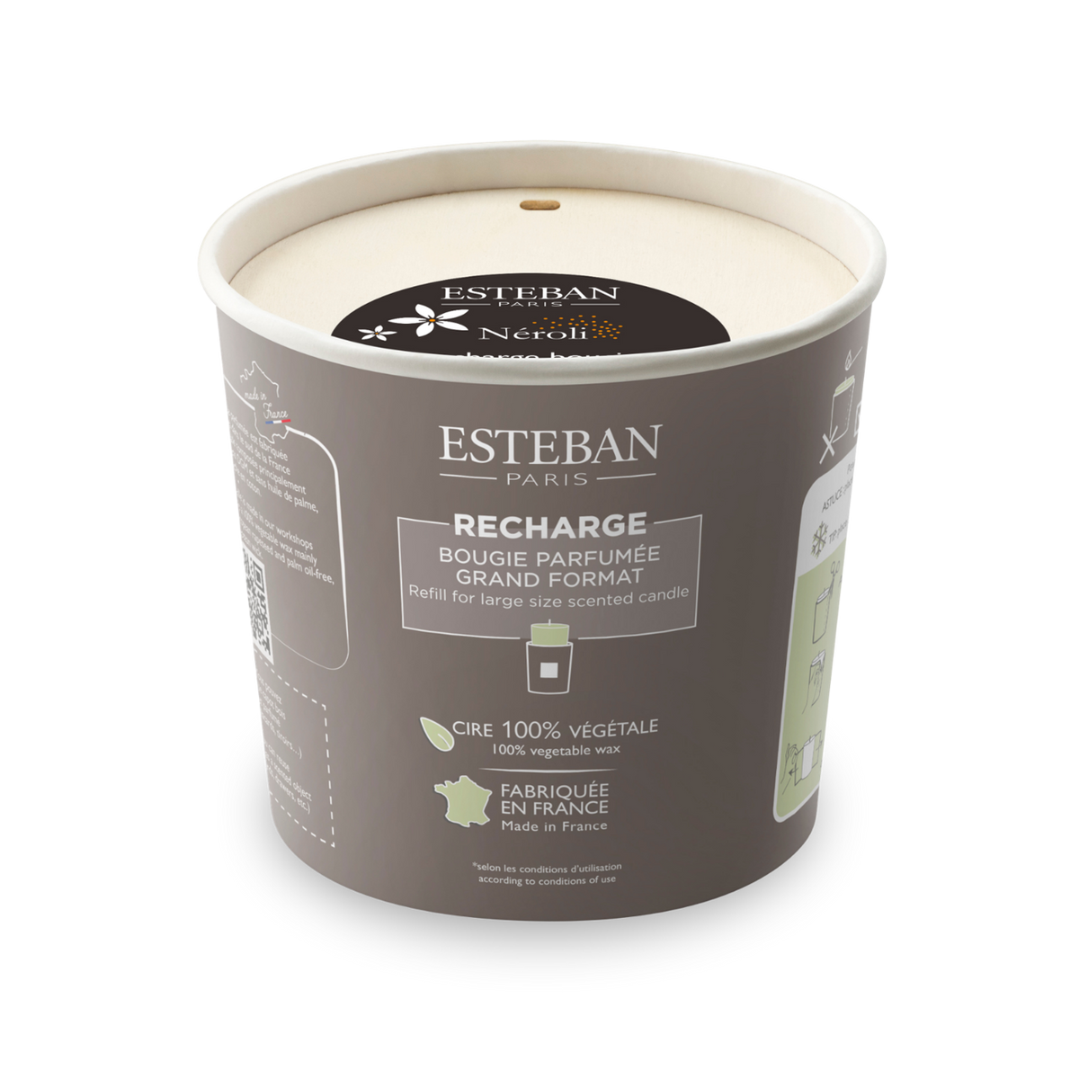 Refill for scented candle - Néroli - 450g