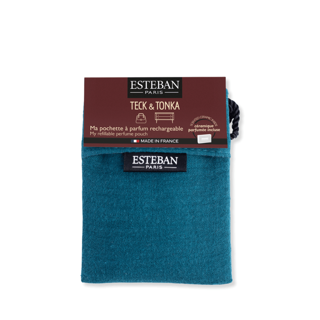 Perfume pouch - Teck & Tonka - coloris Terracotta